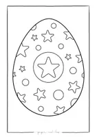 Vorschau - Mal- und Bastelvorlagen - Ostern Ausmalbild Osterei - Malen - Entspannung - Seite 2