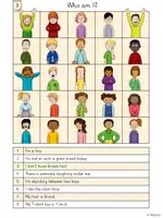 Vorschau - Arbeitsblätter - Who am I? - Reading Riddles (englische Leserätsel) - Seite 3