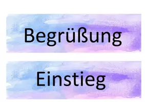 Vorschau - Bildkarten - Klassenmanagment Stundenplan Schilder aquarell - Seite 2