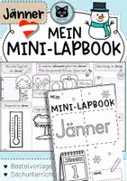 Vorschau - Unterrichtsreihen - Die 12 Monate | ÖSTERREICH-VERSION | Sparpaket Mini-Lapbooks - Seite 1