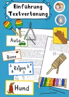 Vorschau - Stundenentwürfe - Fertige Unterrichtsreihe Musik Textvertonung, Musik Grundschule, Praxis und Theorie - Seite 1