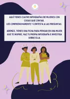 Vista previa - Hojas de trabajo - Mujeres. - página 1