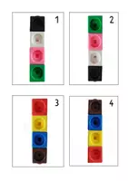 Vorschau - Fördermaterial/Inklusion - Farben und Formen lernen mit Steckwürfel - Fördermaterial - Seite 2