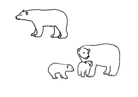 Vorschau - Stundenentwürfe - Kunstprojekt „Eisbären vor der Eishöhle“ – Wachstechnik, Deckfarben, Buntstifte - Seite 1