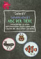 Vorschau - selbst erstellte Schriftarten - #edukisummer Schrift zu Anlautbildern - ABC Der Tiere - zur Buchstaben - Laut - Zuordnung - DaZ - Inklusion - Förderung - phonologische Bewusstheit - Deckblatt