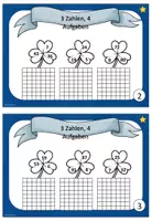 Vorschau - Stationenlernen - Kartei Mathe 3 Zahlen, 4 Aufgaben - 2. Klasse - Seite 2