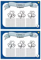 Vorschau - Stationenlernen - Kartei Mathe 3 Zahlen, 4 Aufgaben - 2. Klasse - Seite 3