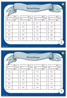 Vorschau - Stationenlernen - Kartei Mathe Rechenhäuser - 2. Klasse - Seite 2