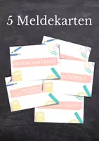 Vorschau - Anderer Materialtyp - Meldekarten | für Stillarbeit und große Klassen - Deckblatt