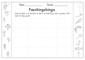 Vorschau - Spiele - Faschingsbingo / Karnevalsbingo für 1. und 2. Klasse - Seite 2