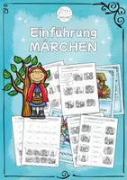Vorschau - Arbeitsblätter - Märchen | Arbeitsmaterial zur Einführung - Deckblatt