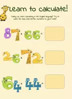 Aperçu - Feuilles d'exercices - Calculating with numbers made easy! - Worksheet (Part 3) - Page de couverture