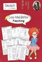 Vorschau - Arbeitsblätter - Lesemalblätter Fasching / Karneval Klasse 2 bis 3 Deutsch - Deckblatt