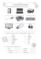 Vorschau - Arbeitsblätter - DaF / DaZ Wortschatz-Paket Medien (B1) – als PDF & Word - Seite 2