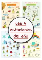 Vista previa - Hojas de trabajo - Hojas de trabajo de las cuatro estaciones del año: invierno, primavera, verano, otoño - Portada