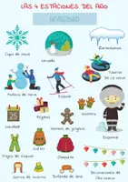 Vista previa - Hojas de trabajo - Hojas de trabajo de las cuatro estaciones del año: invierno, primavera, verano, otoño - página 1