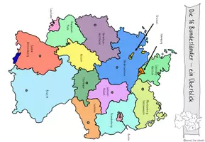 Vorschau - Poster - Deutschland & seine Bundesländer: Infokarten & Poster - Seite 1