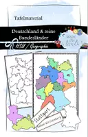 Vorschau - Präsentationen/Tafelbilder - Deutschland & seine Bundesländer: Bild-& Wortkarten - Deckblatt