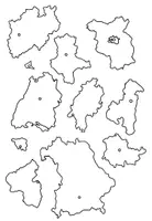 Vorschau - Präsentationen/Tafelbilder - Deutschland & seine Bundesländer: Bild-& Wortkarten - Seite 3