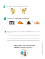 Aperçu - Feuilles d'exercices - Vidéo + Questionnaire Égypte - Page 3