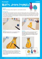 Vorschau - Spiele - kinder.kunst.klasse - KUNSTSPIEL - Würfel deinen Piepmatz - Seite 1