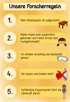 Vorschau - Poster - Poster zu den Forscherregeln beim Experimentieren - Seite 3