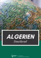 Vorschau - Arbeitsblätter - Algerien Steckbrief - Deckblatt