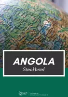 Vorschau - Arbeitsblätter - Angola Steckbrief - Deckblatt
