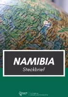 Vorschau - Arbeitsblätter - Namibia Steckbrief - Deckblatt
