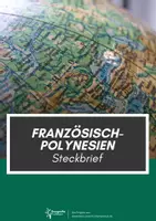 Vorschau - Arbeitsblätter - Französisch-Polynesien Steckbrief - Deckblatt