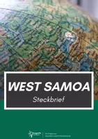 Vorschau - Arbeitsblätter - West Samoa Steckbrief - Deckblatt