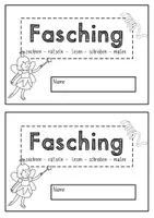 Vorschau - Arbeitsblätter - Lernheft zum Thema Fasching für die 1. und 2. Klasse - Seite 2