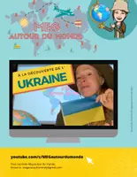 Aperçu - Feuilles d'exercices - Vidéo + Questionnaire L'Ukraine - Page de couverture