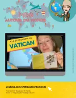 Aperçu - Feuilles d'exercices - Vidéo + Questionnaire Le Vatican - Page de couverture