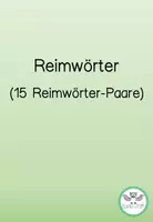 Vorschau - Spiele - Reimwörter - Deckblatt