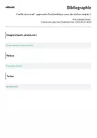 Aperçu - Feuilles d'exercices - Feuille de travail - apprendre l'arithmétique avec des tâches simples - Page 1