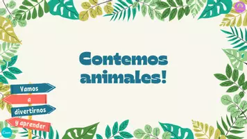 Aperçu - Jeux - Comptons les animaux - Présentation animée en ESPAGNOL - Contemos Animales - Presentación Animada - Page 2