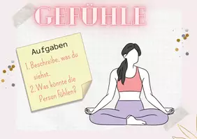 Vorschau - Fördermaterial/Inklusion - Gefühle (Definition, Pantomime, Einstieg, Übungen, positive und negative Gefühle) - Seite 2