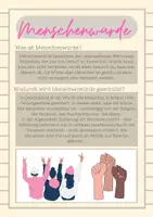 Vorschau - Arbeitsblätter - #silvesterknaller23 Menschenwürde mit Übungen (differenziert; Kategorischer Imperativ, Goldene Regel, Grundgesetz, Menschenrechte) - Seite 3