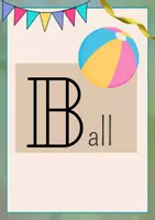 Vorschau - Poster - Alphabet (Deutsches und Englisches Alphabet - Bildkarten für den Klassenraum oder DaZ-Material) - kostenlos - Seite 1