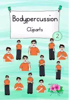 Aperçu - Cliparts/Visuels - Cliparts Bodypercussion 2 - for commercial use - Page de couverture