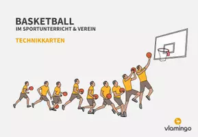Vorschau - Stationenlernen - Basketball: 14+ Technikkarten für den Sportunterricht & Verein - Seite 1