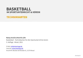 Vorschau - Stationenlernen - Basketball: 14+ Technikkarten für den Sportunterricht & Verein - Seite 2