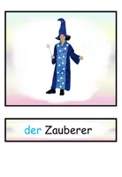 Vista previa - Unidades / Secuencias / Situaciones de Aprendizaje - Tarjetas con imágenes / tarjetas con palabras "Fasching / Karneval" alemán - página 3