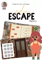 Vorschau - Präsentationen/Tafelbilder - Digitaler Escape Room: Perfekt mit "sein" und "haben - mit Genially-Link - Deckblatt