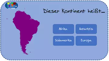 Vorschau - Unterrichtsreihen - Die Kontinente - interaktive Kartei - Seite 3