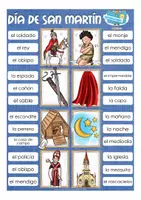Aperçu - Jeux - Clip Cards Día de San Martín Espagnol - Page 2