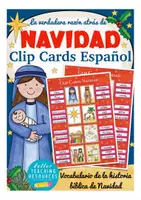 Aperçu - Jeux - NAVIDAD Espagnol clip cards Noël - Page de couverture