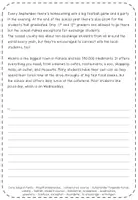 Vorschau - Arbeitsblätter - An exchange student's first day - dialogue / role play - Seite 3