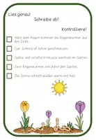 Vorschau - Arbeitsblätter - Frühlingshafte Abschreibkarten - Seite 3